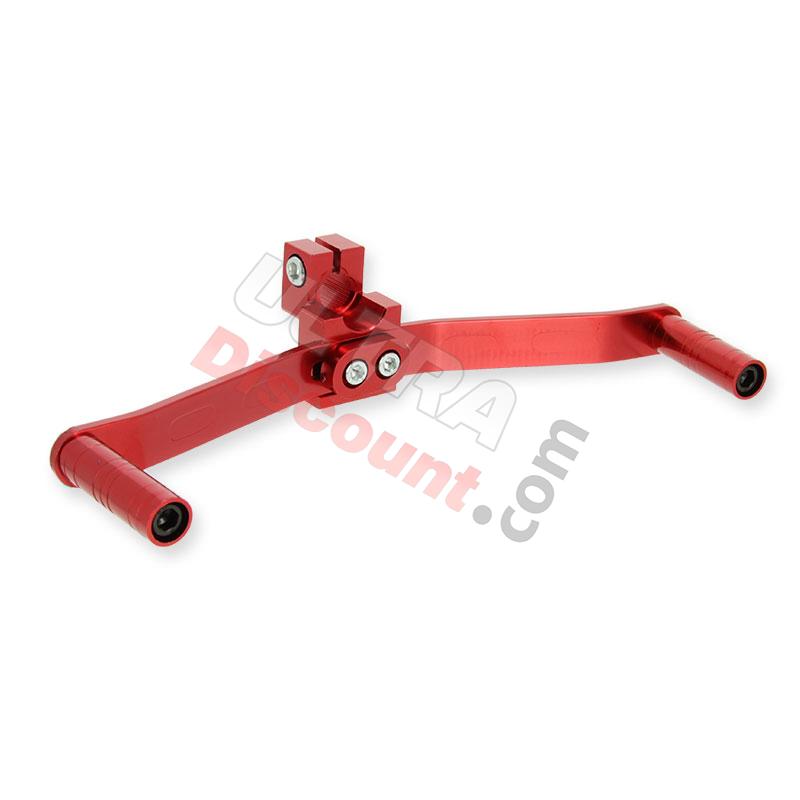 Levier de vitesse en aluminium pour quad (rouge), Pièces Shineray 150 STE
