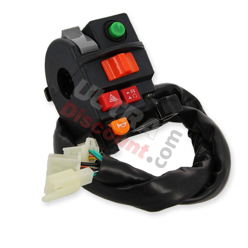 Commodo gauche pour Quad Shineray 200cc STIIE-B, Pièces Shineray 200STIIE et 200STIIEB Commodo gauche pour Quad Shineray 200cc STIIE-B, Pièces Shineray 200STIIE et 200STIIEB
