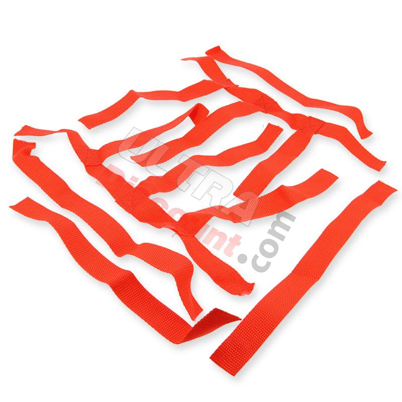 Paire de Filets de Marche Pieds rouges pour Shineray 300cc, Pièces Shineray 300cc Paire de Filets de Marche Pieds rouges pour Shineray 300cc, Pièces Shineray 300cc