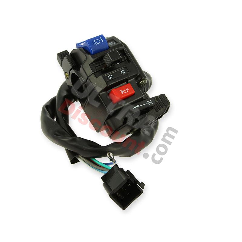 Commodo Gauche pour quad Shineray 250cc ST-9E, Pièces Shineray 250 STIXE ST9E