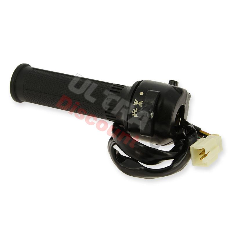 Commodo droit pour Bubbly 50cc à 125cc (Avant 10-2015) - Noir, Pièces Bubbly Skyteam Commodo droit pour Bubbly 50cc à 125cc (Avant 10-2015) - Noir, Pièces Bubbly Skyteam