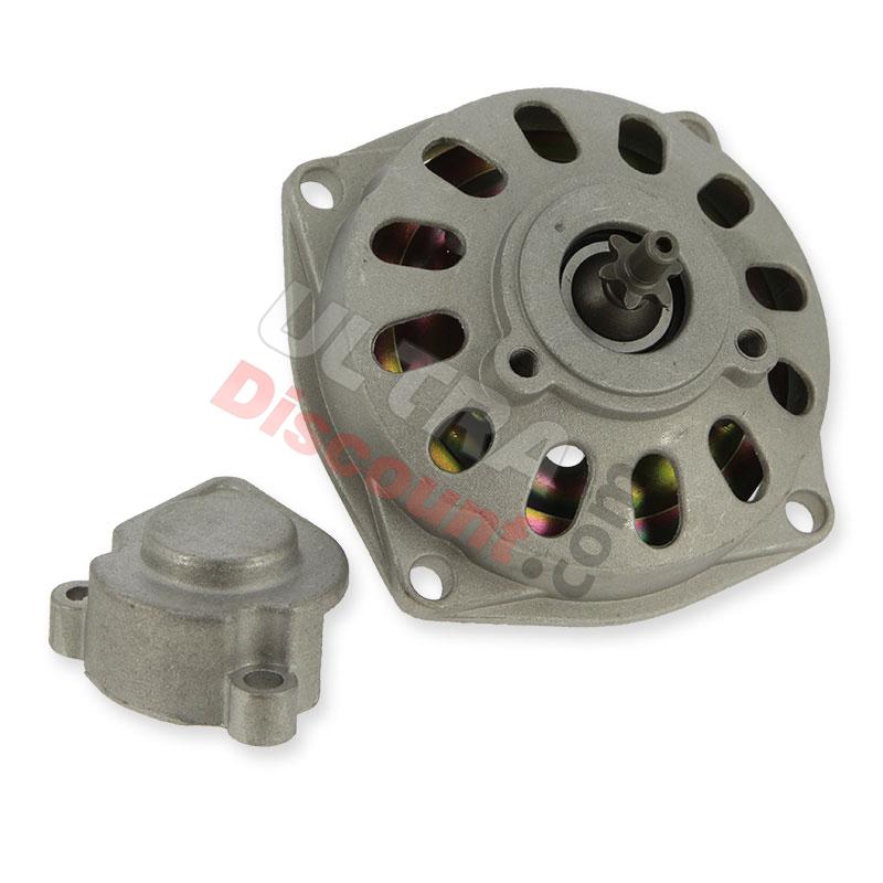 Cloche d'embrayage + capot + pignon 6 dents, Pieces pocket quad Cloche d'embrayage + capot + pignon 6 dents, Pieces pocket quad
