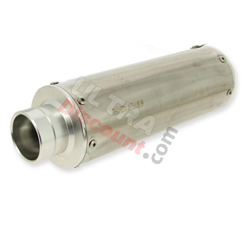 Silencieux d'échappement chromé Skyteam Skymax Pro 50cc, Pièces Dax Skymax Silencieux d'échappement chromé Skyteam Skymax Pro 50cc, Pièces Dax Skymax