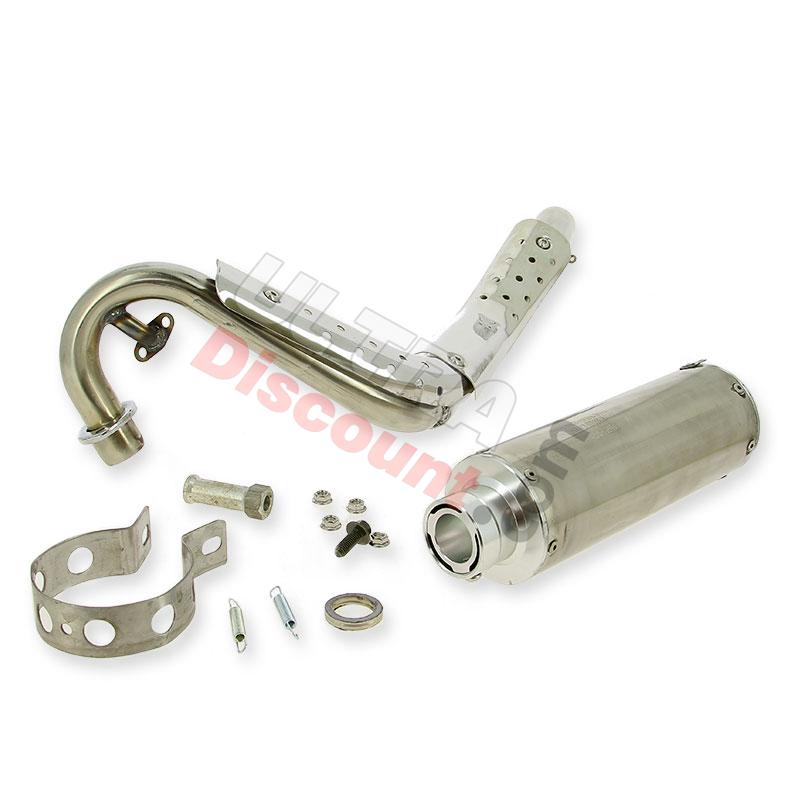 Pot d'échappement chromé Skyteam Dax 125cc, Pièces Dax Skymax Pot d'échappement chromé Skyteam Dax 125cc, Pièces Dax Skymax