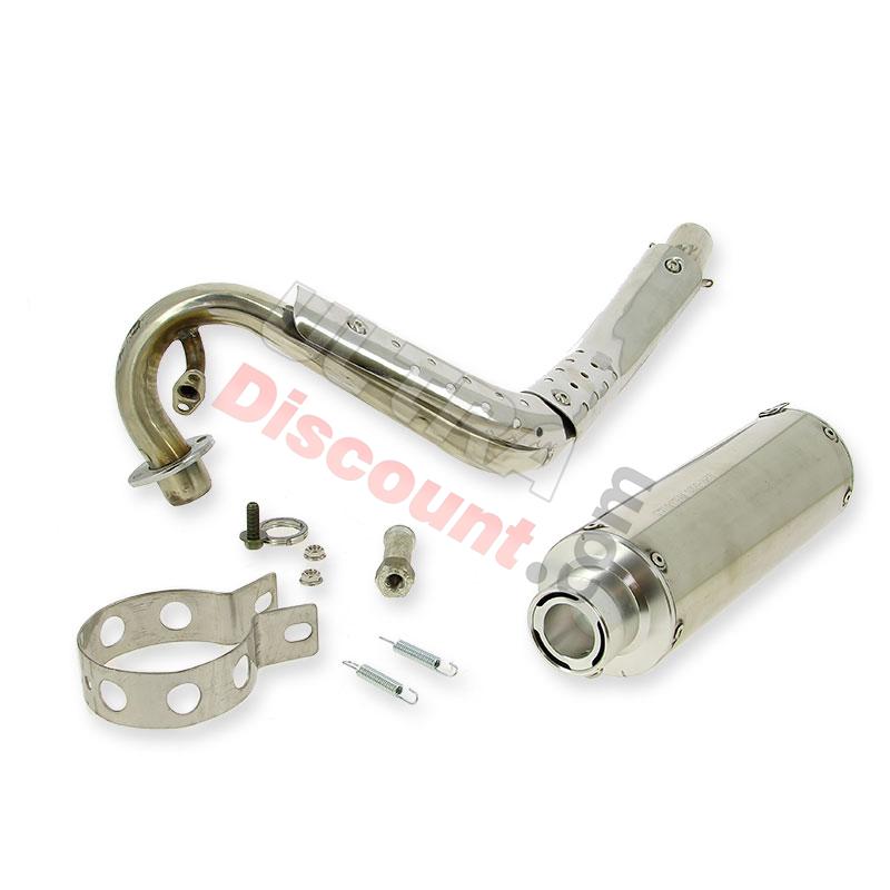 Pot d'échappement chromé Skyteam Dax 50cc, Pièces Dax Skymax Pot d'échappement chromé Skyteam Dax 50cc, Pièces Dax Skymax