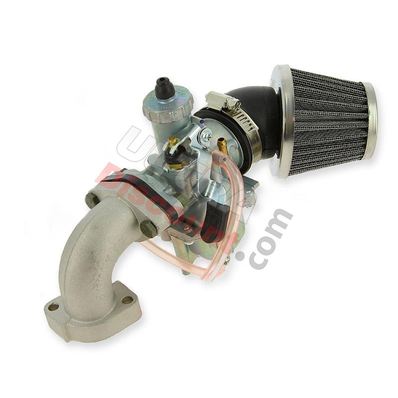 Kit Carburation 26mm filtre coudé pour Dirt Bike, Pieces Dirt Bike