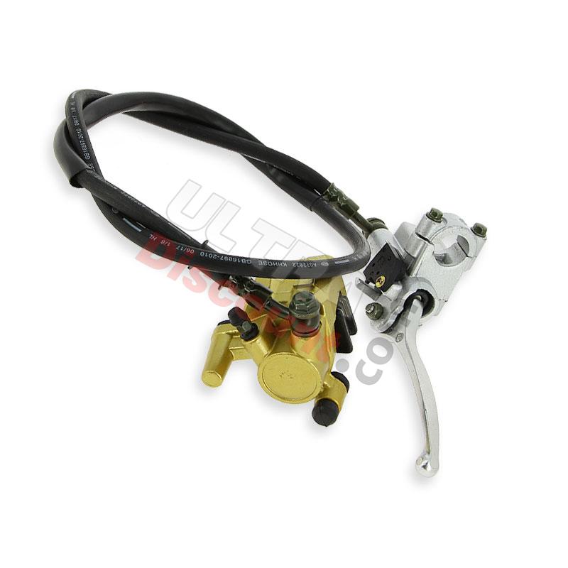 Etrier Dirt Bike Avant pour dirt bike AGB27 type2 poignée Alu, Pieces Dirt Bike