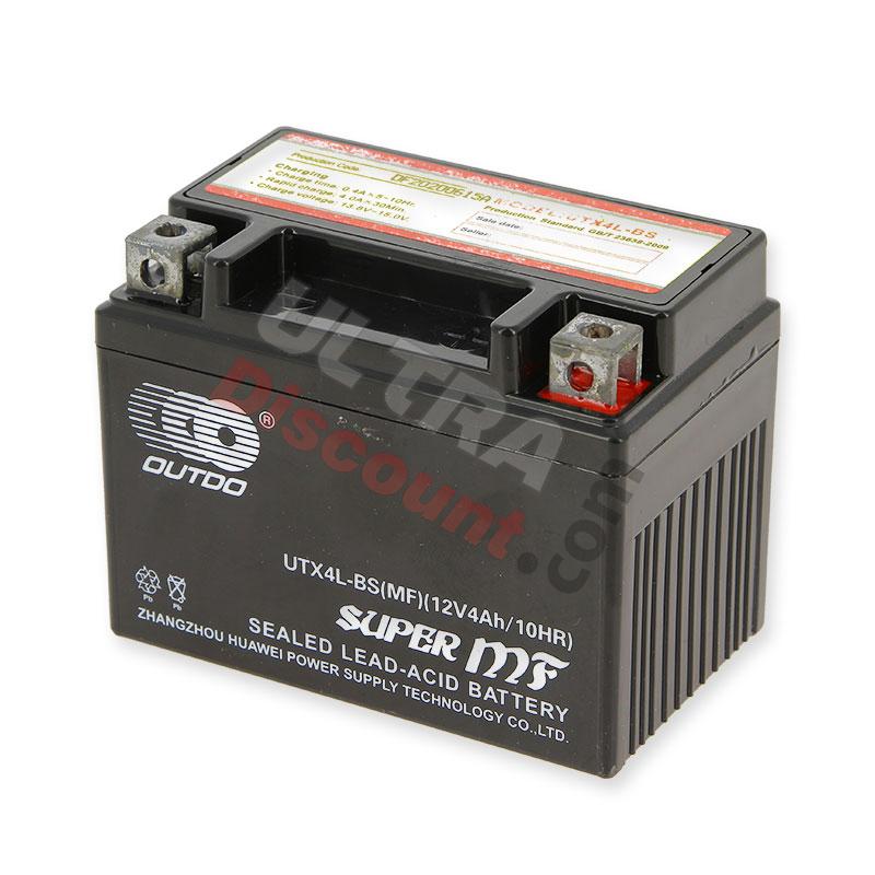 Batterie d'allumage pour Trex 12v-4Ah (UTX4L-BS), Pièces Trex Skyteam