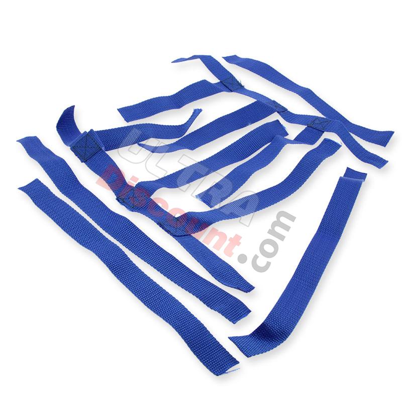 Paire de Filets de Marche Pieds bleus pour Bashan BS250AS-43, Bashan 250cc BS250AS-43 Paire de Filets de Marche Pieds bleus pour Bashan BS250AS-43, Bashan 250cc BS250AS-43