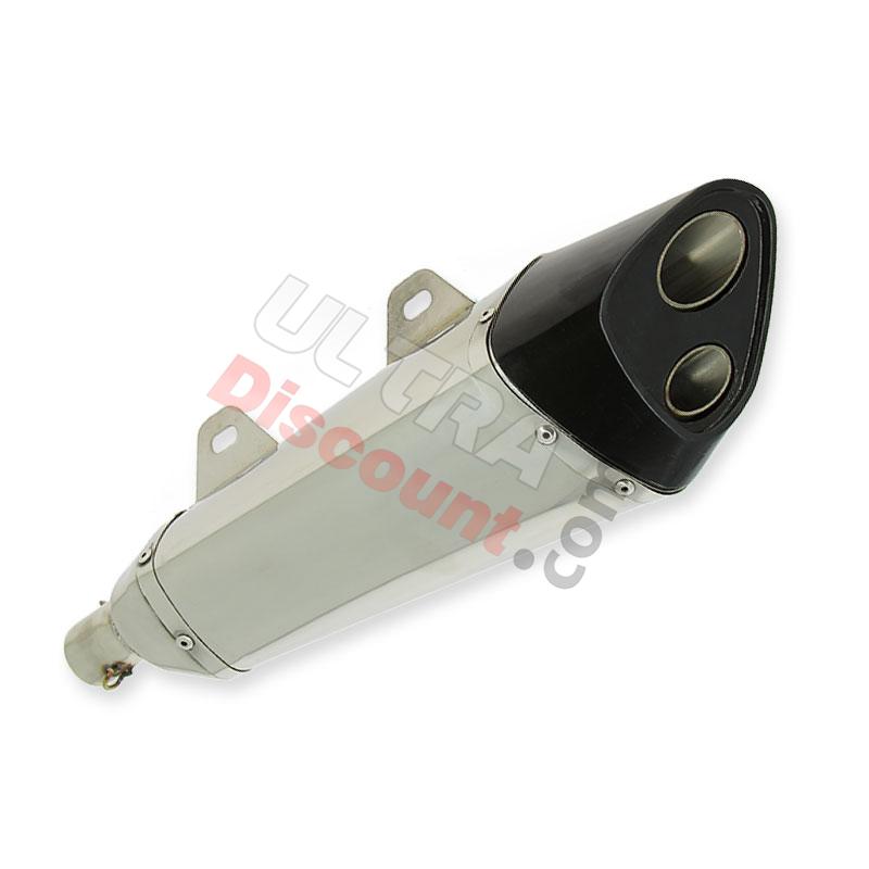 Silencieux d'échappement gauche Spy Racing 250cc F3 (type2), Pièces Quad SPY250F3 Silencieux d'échappement gauche Spy Racing 250cc F3 (type2), Pièces Quad SPY250F3