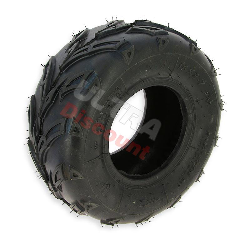Pneu Cross pour Quads 125cc 16x8-7, Pièces Quad 110cc - 125cc Pneu Cross pour Quads 125cc 16x8-7, Pièces Quad 110cc - 125cc