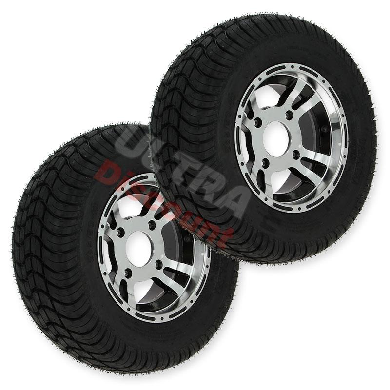 Lot de 2 Roues avant Complètes en Alu pour Shineray 350cc, Pièces Shineray 350cc Lot de 2 Roues avant Complètes en Alu pour Shineray 350cc, Pièces Shineray 350cc