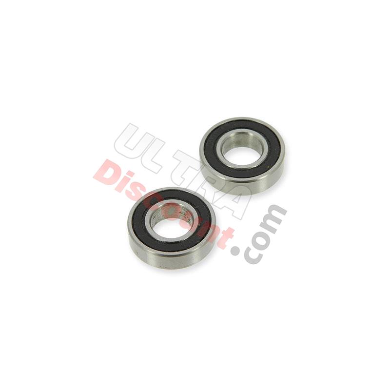 Lot de 2 roulements de fusée pour Go-Kart (6900RS), Pièces SpeedKart GoKart Lot de 2 roulements de fusée pour Go-Kart (6900RS), Pièces SpeedKart GoKart