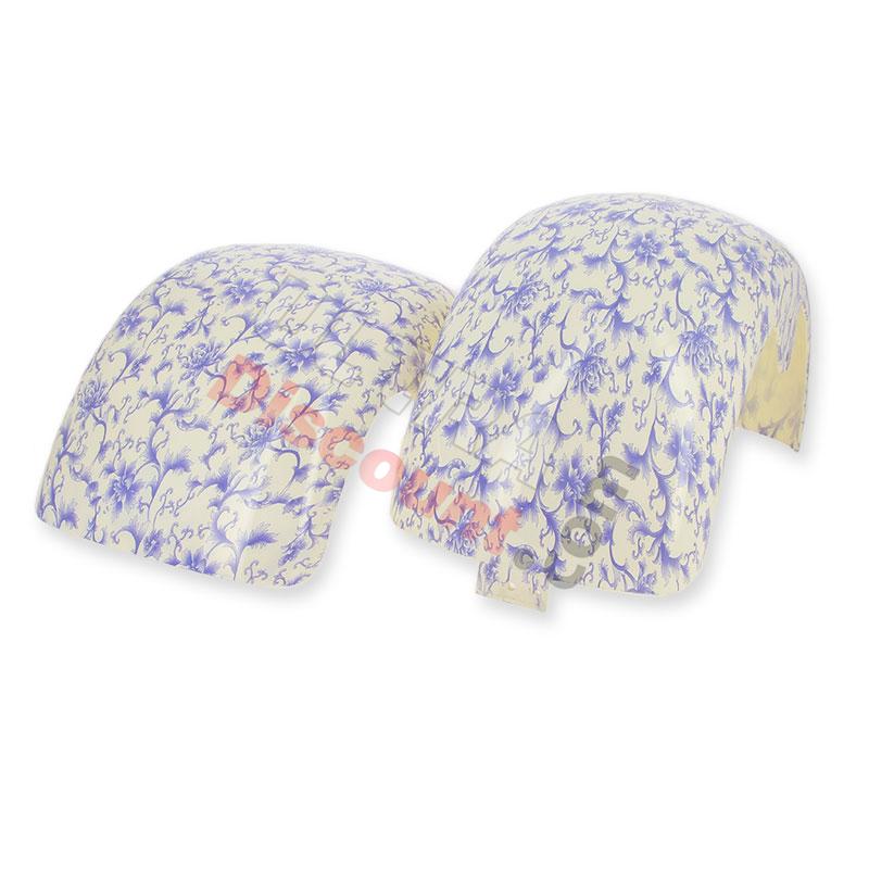 Gardes boue pour CityCoco - Fleurs Bleu (Type 2), Pièces Citycoco Gardes boue pour CityCoco - Fleurs Bleu (Type 2), Pièces Citycoco