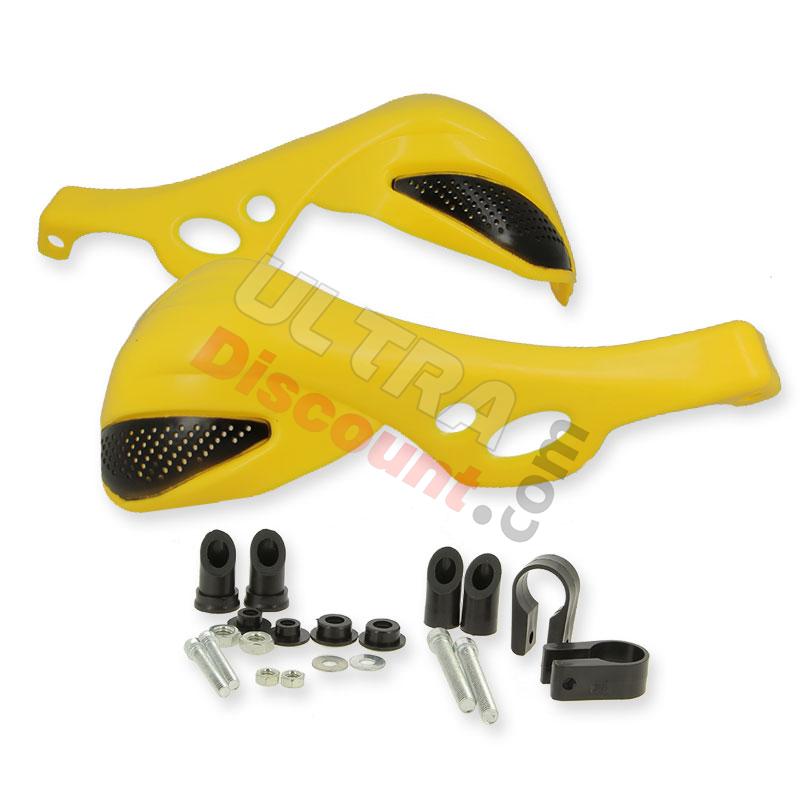 Protection de main Jaune noir pour Shineray 250 STXE, Pièces Shineray 250 STXE Protection de main Jaune noir pour Shineray 250 STXE, Pièces Shineray 250 STXE