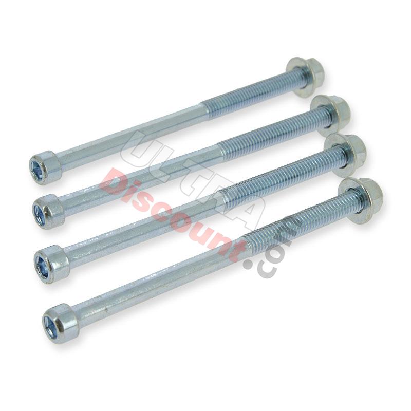 4 vis 120mm de Pontet de direction pour citycoco shopper, pièces citycoco shopper M1P
