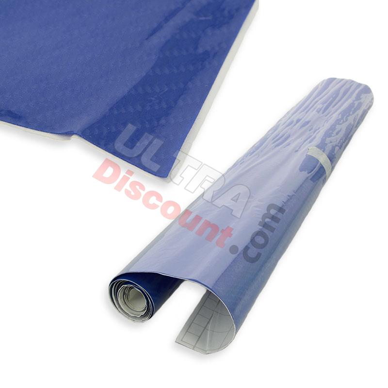 Rouleau autocollant de covering imitation carbone pour de Pocket Cross (Bleu), Pièces Pocket Cross Rouleau autocollant de covering imitation carbone pour de Pocket Cross (Bleu), Pièces Pocket Cross