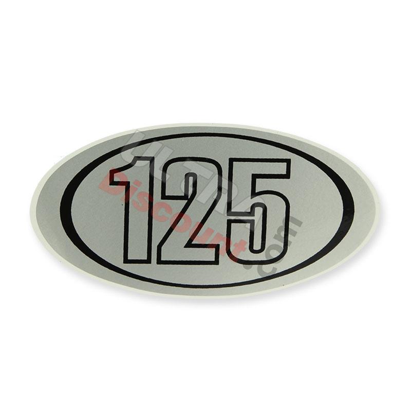 Autocollant 125cc pour Skymini (gris-noir), Pièces Monkey - Gorilla Autocollant 125cc pour Skymini (gris-noir), Pièces Monkey - Gorilla