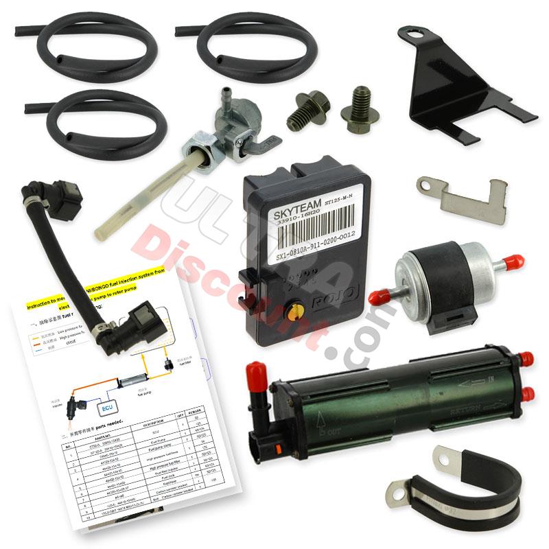 Kit Conversion pompe à rotor pour Skyteam Skymini 125cc avant 09-2018, Pièces Skymini Monkey - Gorilla Kit Conversion pompe à rotor pour Skyteam Skymini 125cc avant 09-2018, Pièces Skymini Monkey - Gorilla