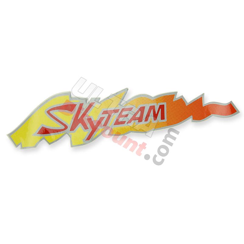 Autocollant SkyTeam pour Skymax (jaune-orange-rouge), Pièces Dax Skymax