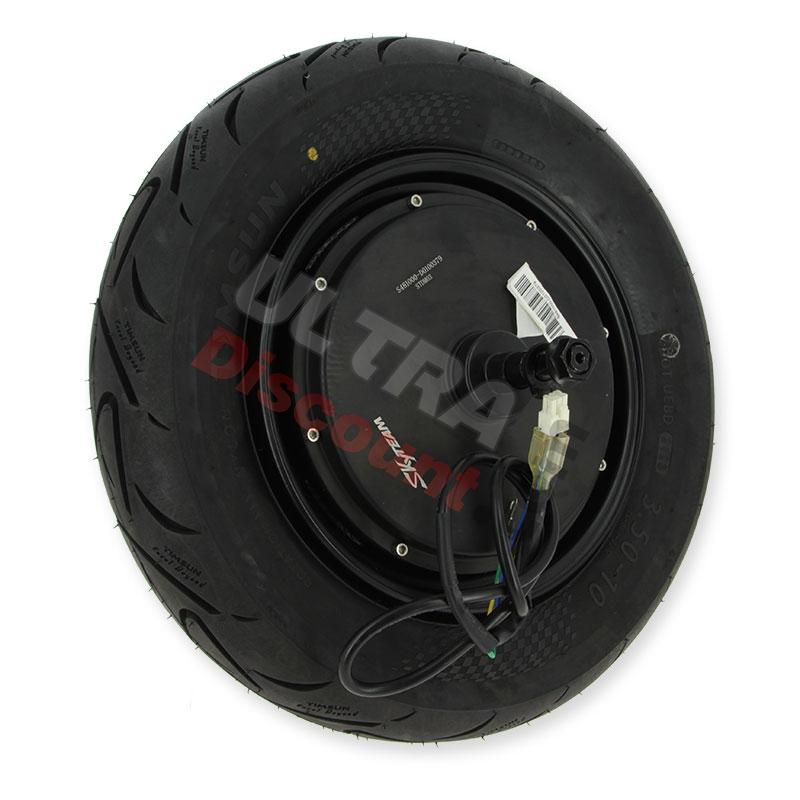 Roue Arrière Complète pour Skyteam E-MINI 1000W, Pièces E-mini Skyteam Roue Arrière Complète pour Skyteam E-MINI 1000W, Pièces E-mini Skyteam