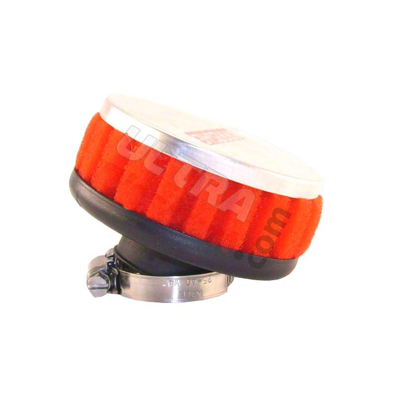 Filtre à air ROUGE haute performances type C (28 mm), Pièces Pocket Supermotard Filtre à air ROUGE haute performances type C (28 mm), Pièces Pocket Supermotard