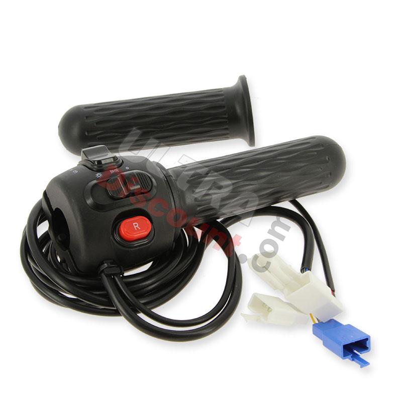 Kit poignées d'accélérateur Citycoco Shopper, pièces citycoco shopper M1P Kit poignées d'accélérateur Citycoco Shopper, pièces citycoco shopper M1P