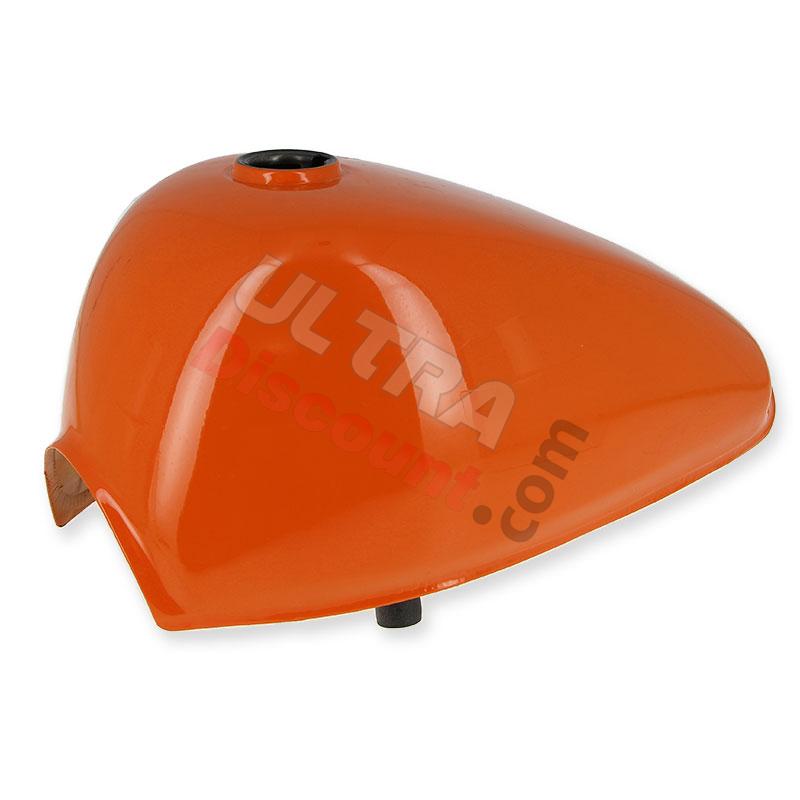 Réservoir pour Monkey-Lemans 50cc à 125cc (Orange Rouge), Pièces Skymini Monkey - Gorilla Réservoir pour Monkey-Lemans 50cc à 125cc (Orange Rouge), Pièces Skymini Monkey - Gorilla