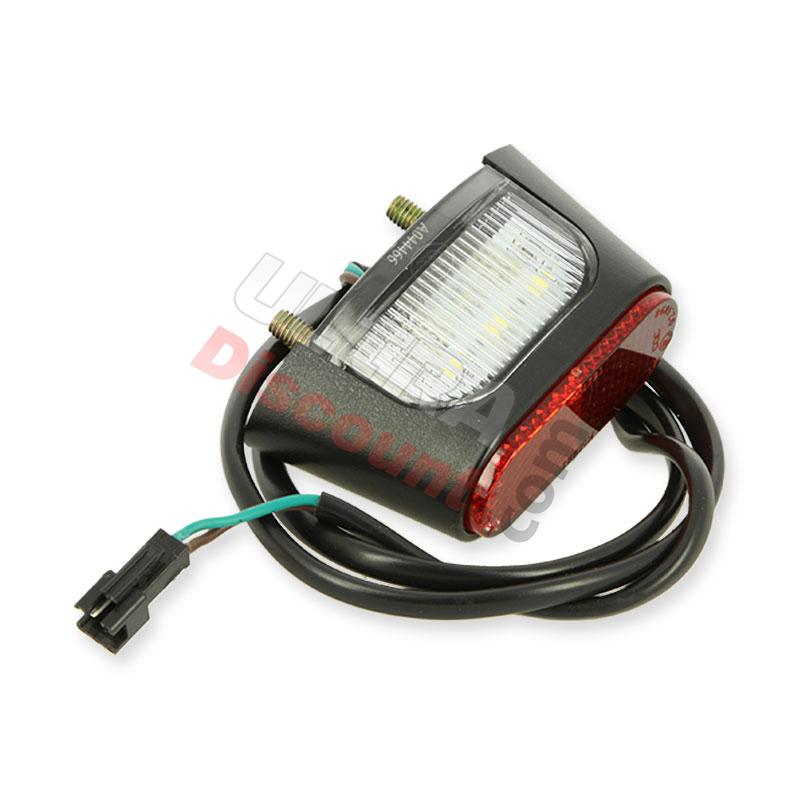 Lampe de plaque d'immatriculation pour Scooter E-MINI Skyteam, Pièces E-mini Skyteam Lampe de plaque d'immatriculation pour Scooter E-MINI Skyteam, Pièces E-mini Skyteam