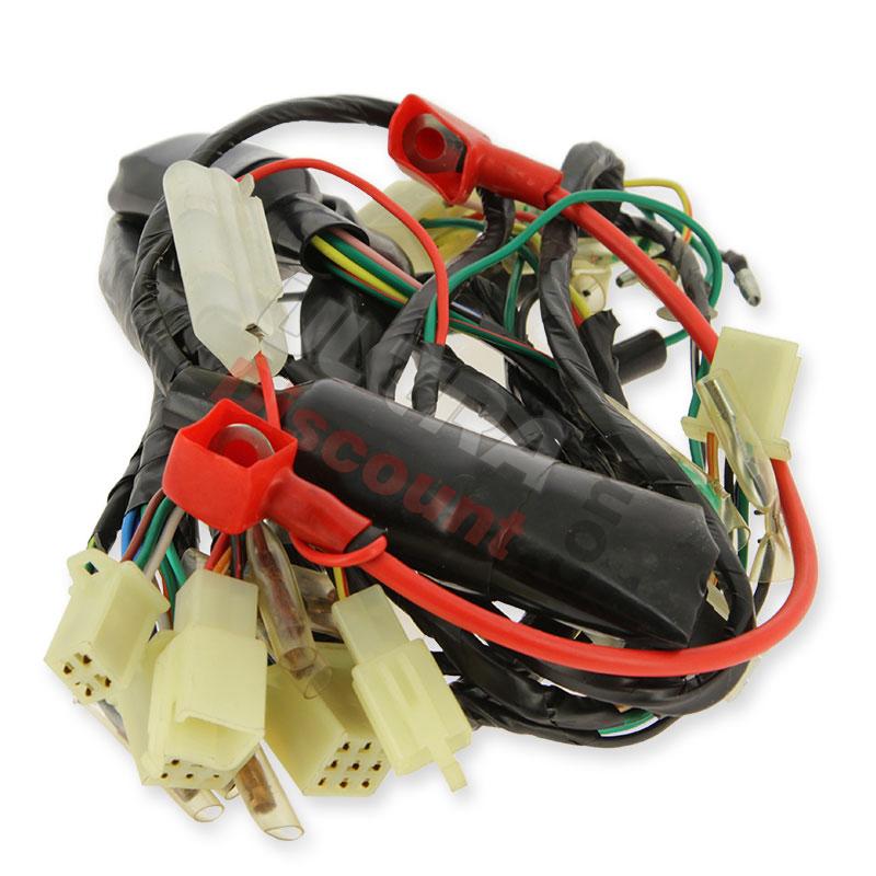 Faisceau électrique pour PBR 125cc NEW CAFE, Pièces PBR Skyteam ZB Honda
