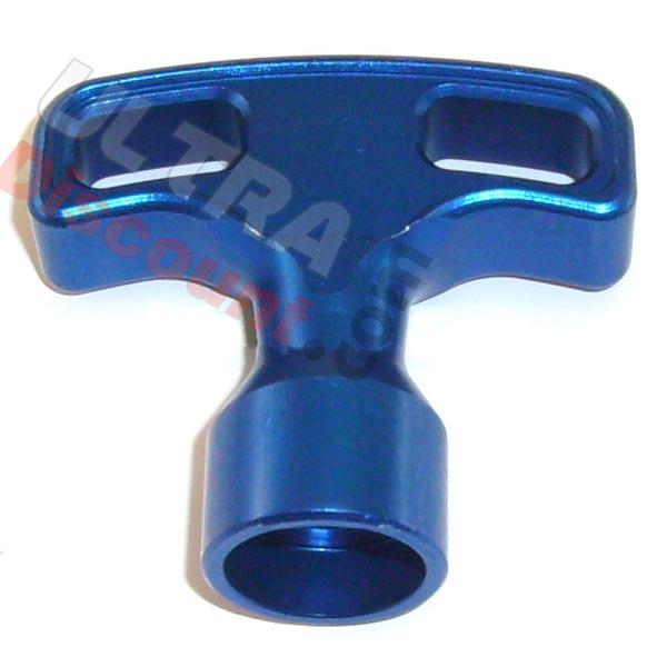 Poignée lanceur de couleur BLEU, Pièces Pocket Supermotard