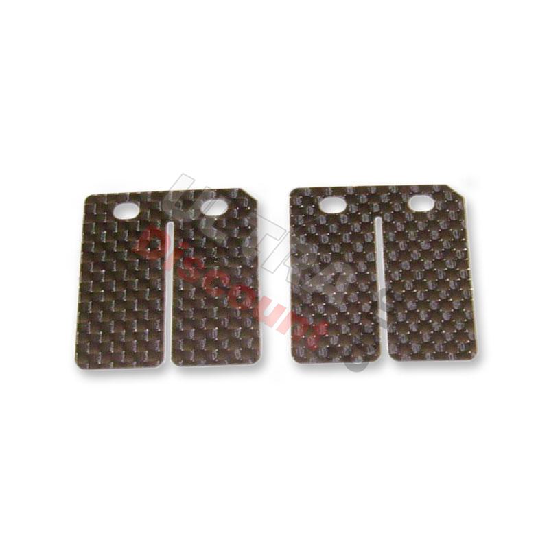 Paire de lamelle en Carbone MTA4 type A, Pièces Pocket Blata MT4 Paire de lamelle en Carbone MTA4 type A, Pièces Pocket Blata MT4