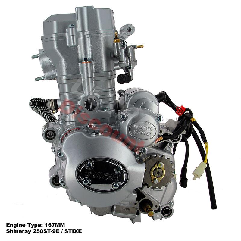 Moteur Complet 167MM pour Quads Shineray 250ST-9E-STIXE, Pièces Shineray 250 STIXE ST9E Moteur Complet 167MM pour Quads Shineray 250ST-9E-STIXE, Pièces Shineray 250 STIXE ST9E