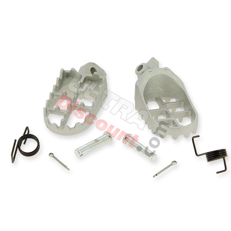 Cale pieds en Acier pour Dirt bike ( Alu ), Pieces Dirt Bike