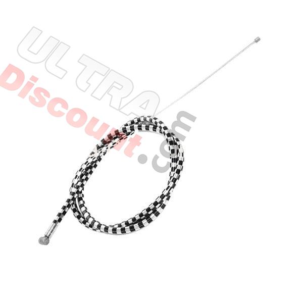 Cable d'accélérateur Noir-Alu tuning (type B), Pièces Pocket Blata MT4 Cable d'accélérateur Noir-Alu tuning (type B), Pièces Pocket Blata MT4