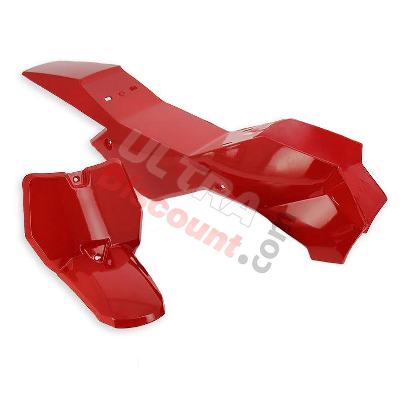 Carénage Rouge pour Pocket Quad Type1, Pieces pocket quad