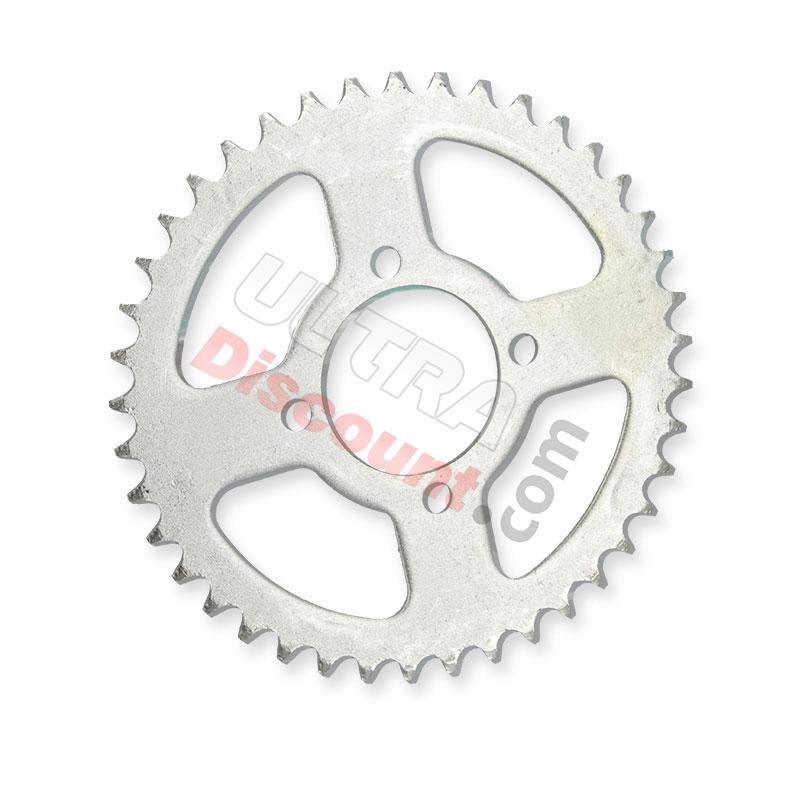 Couronne renforcée de 41 dents pour dirt (modèle 2, Pas : 428), Pieces Dirt Bike