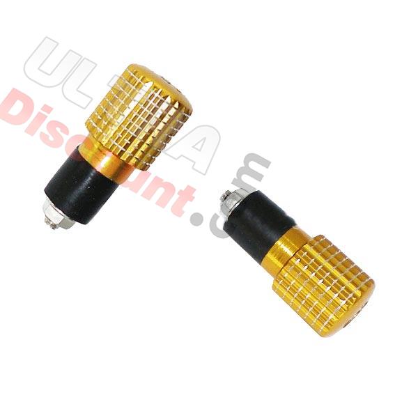 Embout de guidon Tuning Or (type6), Pièces Polini 911 GP3 Embout de guidon Tuning Or (type6), Pièces Polini 911 GP3