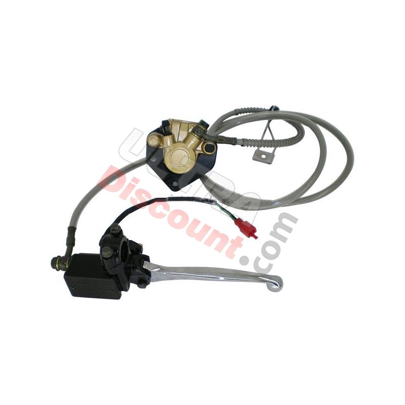 Frein arrière complet pour scooter BT49QT-12 (type 1), Pieces baotian BT49QT-12