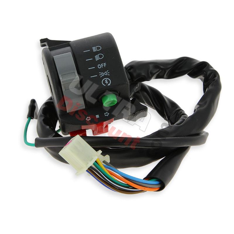 Commodo Gauche pour Quad Bashan 300cc (BS300S-18), Bashan 300cc BS300S18