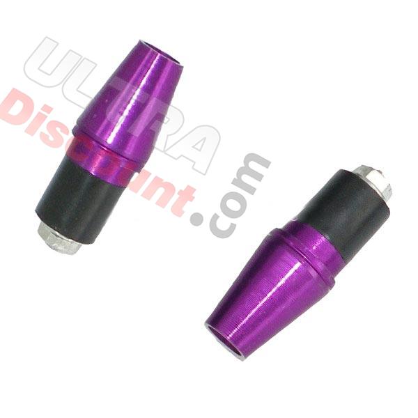 Embout de guidon Tuning Violet (type5), Bashan 200cc BS200S7
