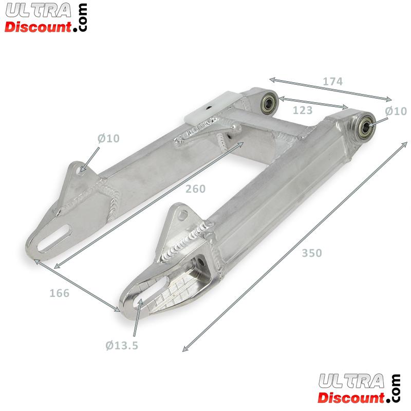 Bras oscillant Aluminium Tuning pour Monkey - Gorilla (Renforcé, +4cm), Pièces Skymini Monkey - Gorilla Bras oscillant Aluminium Tuning pour Monkey - Gorilla (Renforcé, +4cm), Pièces Skymini Monkey - Gorilla