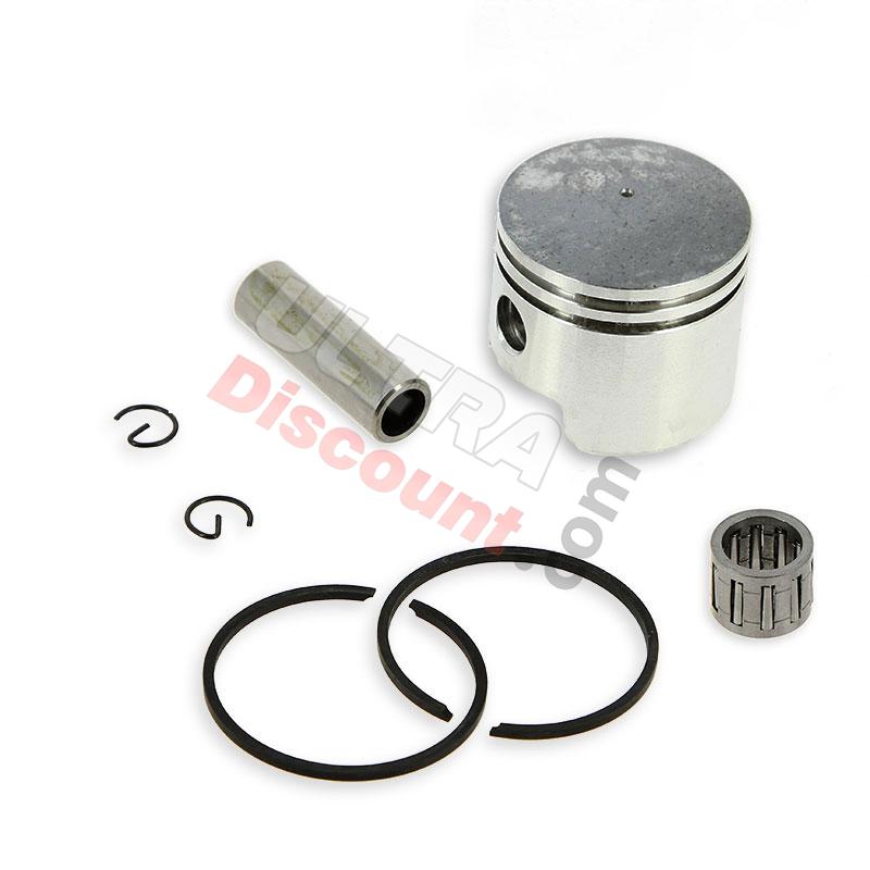 Kit Piston 44 mm (axe de 12 mm) pour kit Chinois + Cage Aiguille, Pièces Pocket Supermotard