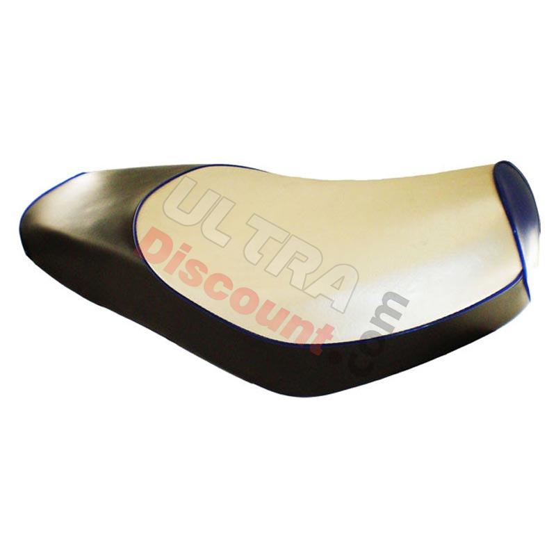 Selle Noire-Bleu pour Scooter Chinois, Pièces scooter chinois Selle Noire-Bleu pour Scooter Chinois, Pièces scooter chinois