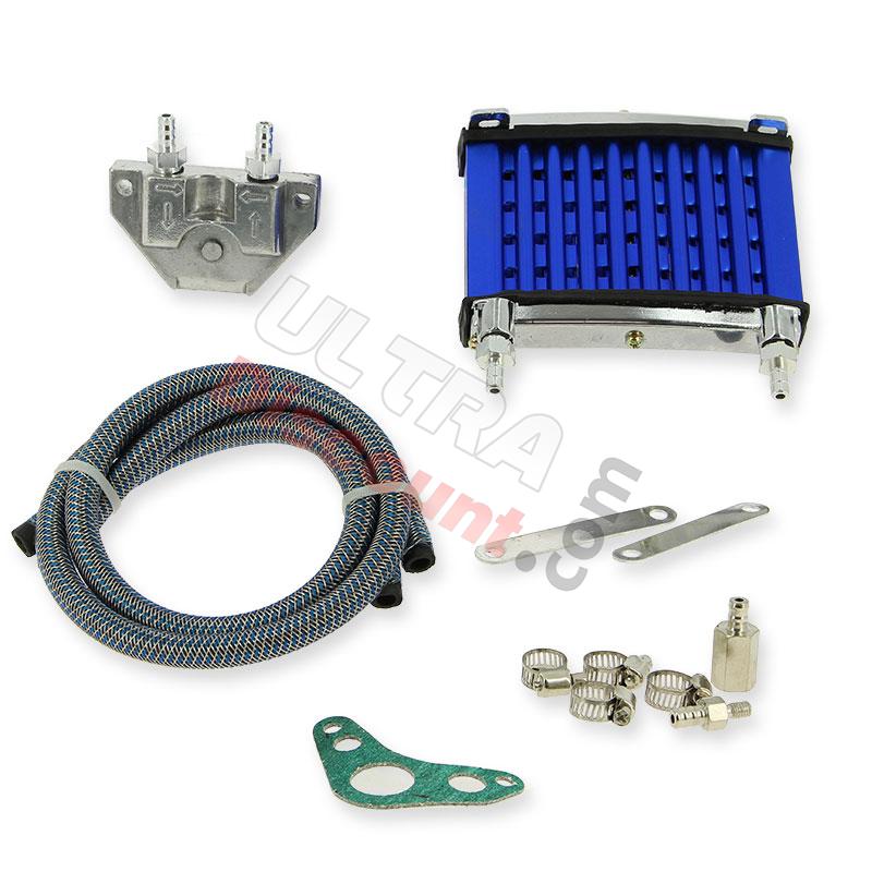 Radiateur d'huile UD Racing pour Dax (Bleu), Pièces Dax Skymax Radiateur d'huile UD Racing pour Dax (Bleu), Pièces Dax Skymax