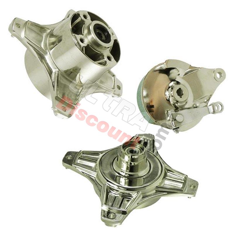 Moyeu Tuning Avant - Arrière 10mm pour Pbr 50cc à 125cc (Nickel), Pièces PBR Skyteam ZB Honda