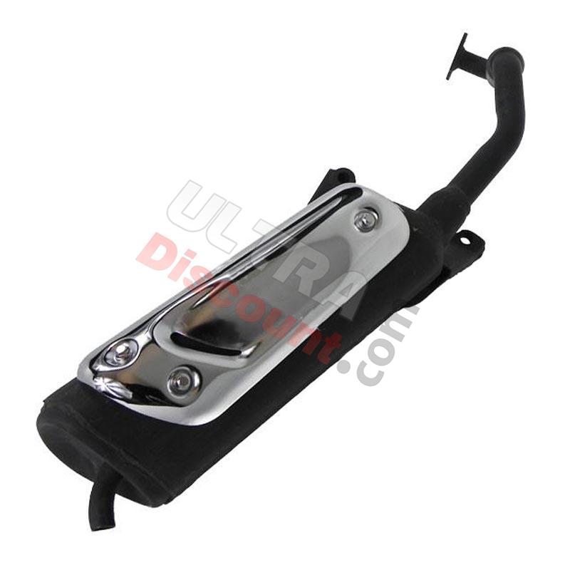Pot d'échappement pour scooter chinois 125 cc (type 3), Pièces scooter chinois Pot d'échappement pour scooter chinois 125 cc (type 3), Pièces scooter chinois