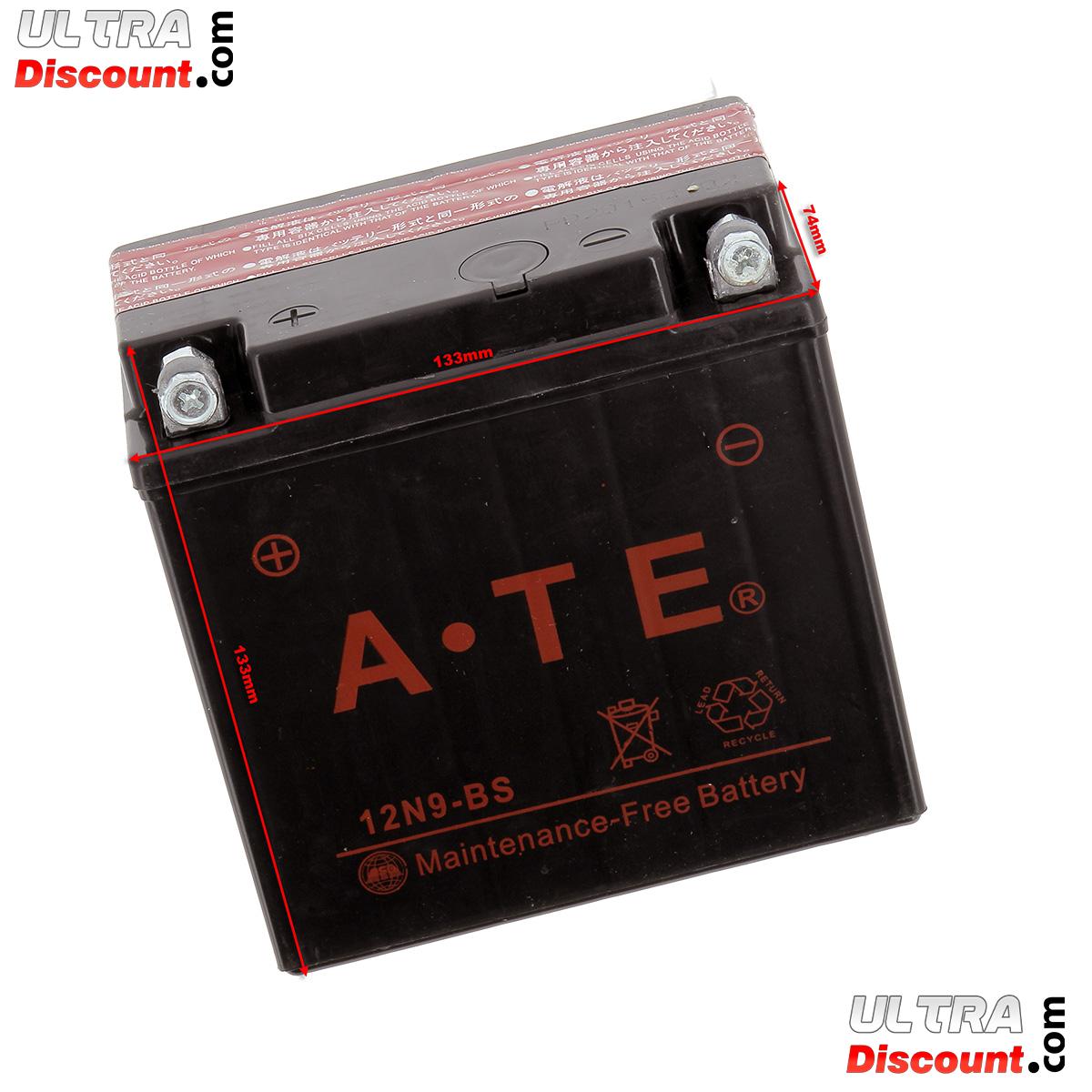 Batterie pour Quad Shineray 200cc (XY200ST-6A), Pièces Shineray 200 ST6A
