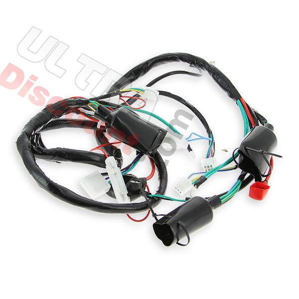 Faisceau électrique complet pour Scooter Baotian BT49QT-9, Pieces Baotian BT49QT-9