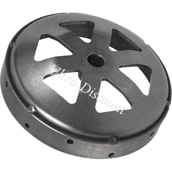 Cloche d'embrayage Ventilée - Allégée Scooter Baotian 50cc BT49QT-9, Pieces Baotian BT49QT-9 Cloche d'embrayage Ventilée - Allégée Scooter Baotian 50cc BT49QT-9, Pieces Baotian BT49QT-9